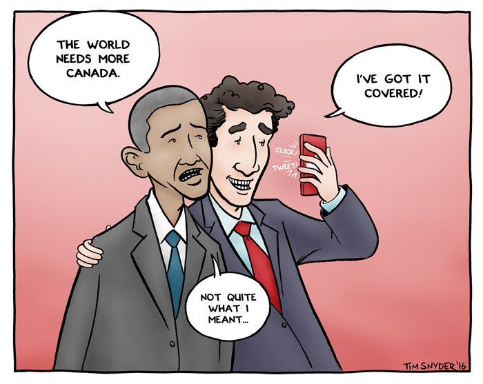 More Canadian Selfies