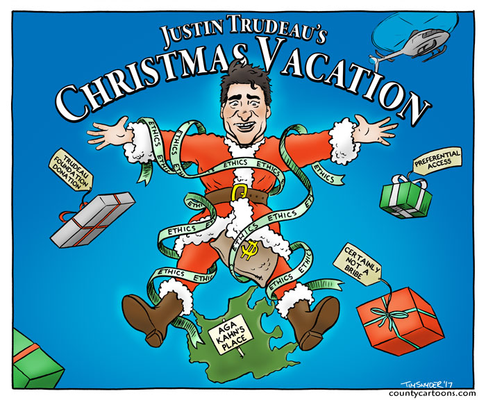 Justin Trudeau's Christmas Vacation